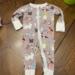 Little Sleepies Cozy Cats Bamboo Sleeper